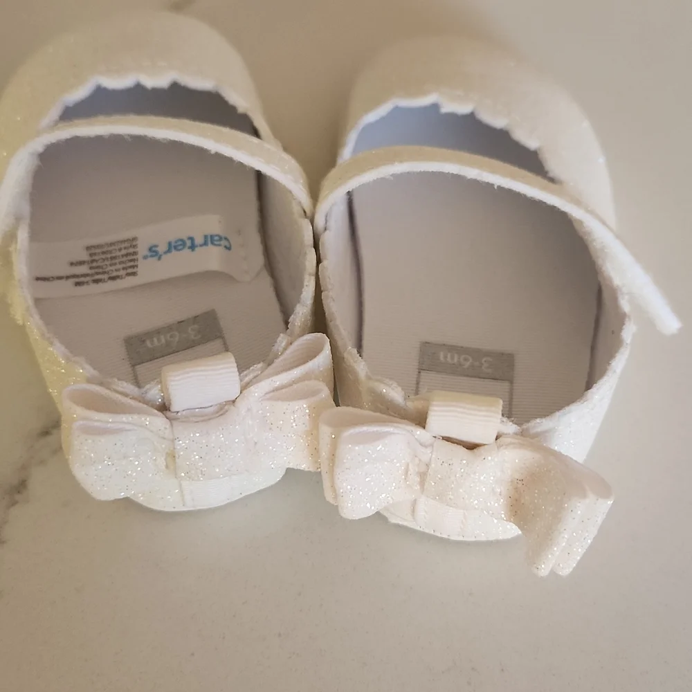 (3) pairs of Carter's baby dress shoes